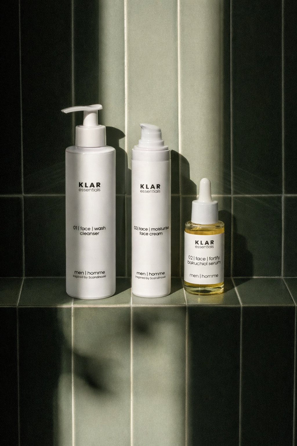 Okomplicerad hår- och hudvård för män: Varför vi startade KLAR essentials