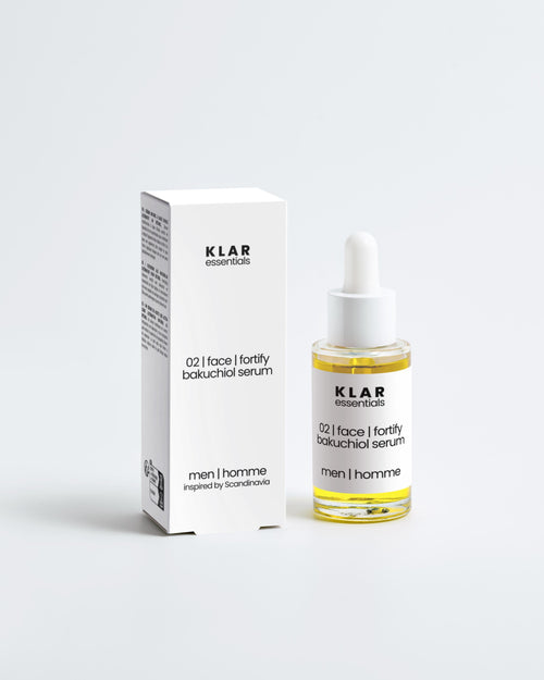 Bakuchiol produktbild med förpackning